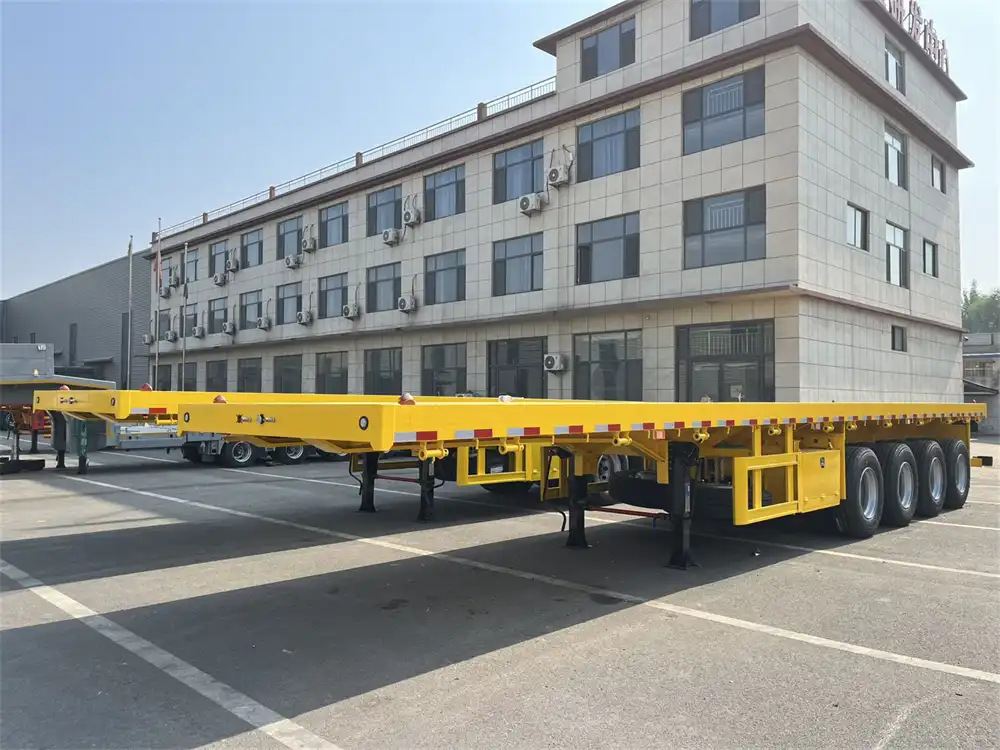 4 Axle Flatbed Trailer