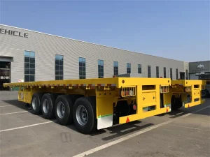 4 Axle Flatbed Trailer