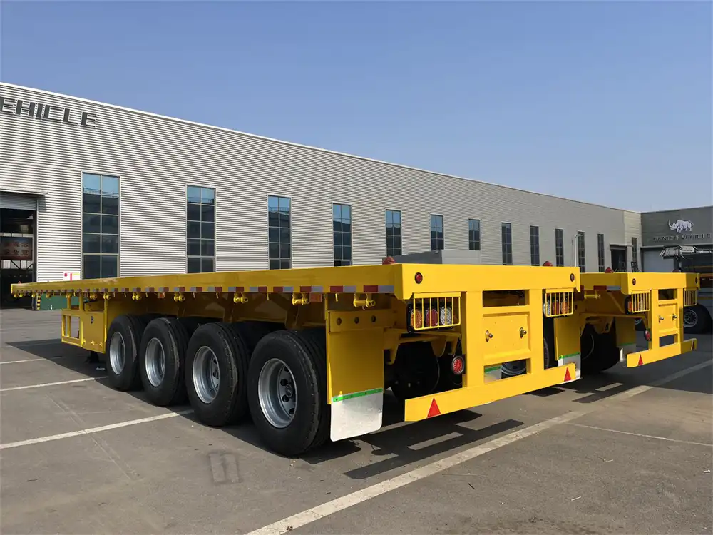 4 Axle Flatbed Trailer