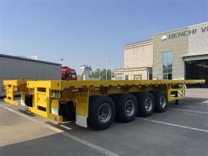 4 Axle Flatbed Trailer