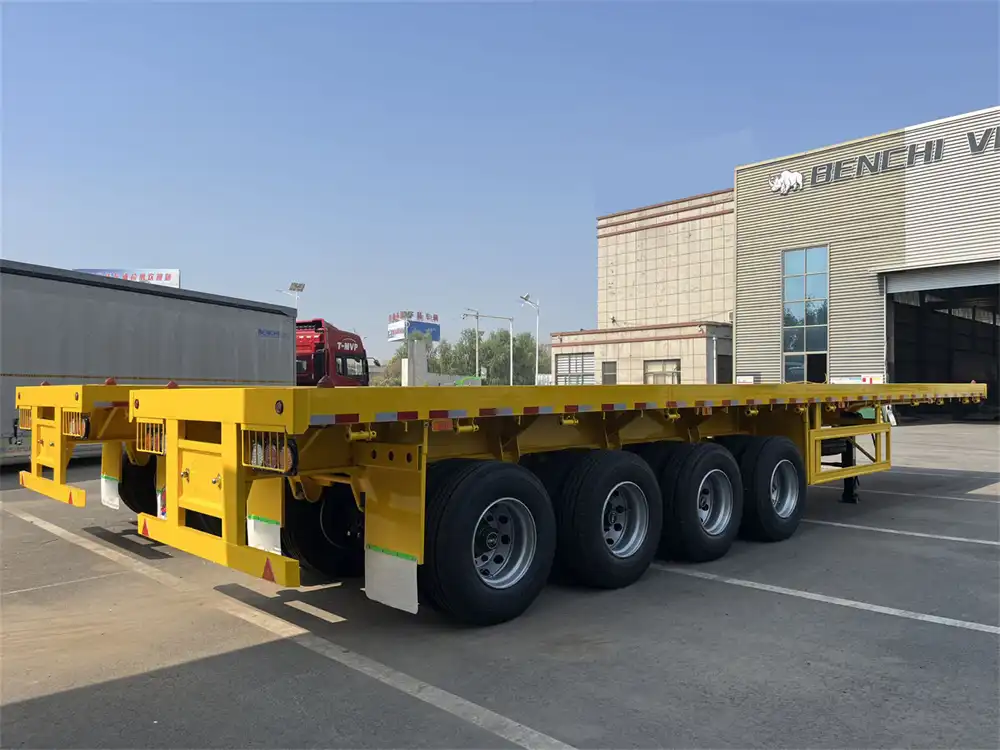 4 Axle Flatbed Trailer
